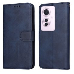 Lacné Kryty | Peňaženkové puzdro Classic Leather case modré – Oppo Reno 11 F 5G | Lacné Kryty
