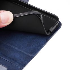 Lacné Kryty | Peňaženkové puzdro Classic Leather case modré – Oppo Reno 11 F 5G | Lacné Kryty