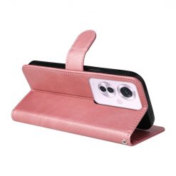 Lacné Kryty | Peňaženkové puzdro Classic Leather case ružové – Oppo Reno 11 F 5G | Lacné Kryty
