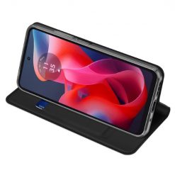 Peňaženkové puzdro Dux Ducis Skin Pro čierne – Motorola Moto G04 / G24 | Lacné Kryty Lacné Kryty | Peňaženkové puzdro Dux Ducis Skin Pro čierne – Motorola Moto G04 / G24 | Lacné Kryty