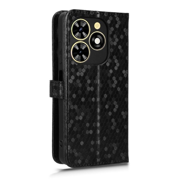 Peňaženkové puzdro Honeycomb Dot Texture Case čierne – Tecno Spark 20C / 20 / Go 2024 | Lacné Kryty Lacné Kryty | Peňaženkové puzdro Honeycomb Dot Texture Case čierne – Tecno Spark 20C / 20 / Go 2024 | Lacné Kryty