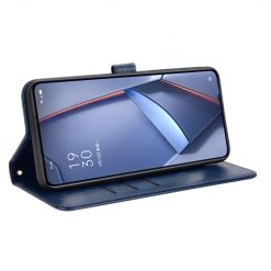 Peňaženkové puzdro Honeycomb Dot Texture Case modré – Tecno Spark 20 Pro | Lacné Kryty Lacné Kryty | Peňaženkové puzdro Honeycomb Dot Texture Case modré – Tecno Spark 20 Pro | Lacné Kryty
