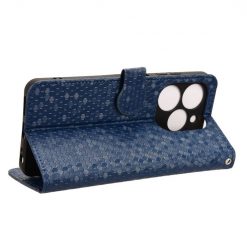 Peňaženkové puzdro Honeycomb Dot Texture Case modré – Tecno Spark 20C / 20 / Go 2024 | Lacné Kryty Lacné Kryty | Peňaženkové puzdro Honeycomb Dot Texture Case modré – Tecno Spark 20C / 20 / Go 2024 | Lacné Kryty