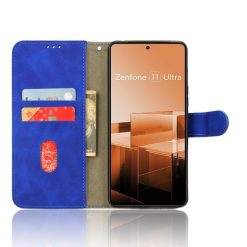 Peňaženkové puzdro Solid modré – Asus Zenfone 11 Ultra | Lacné Kryty Lacné Kryty | Peňaženkové puzdro Solid modré – Asus Zenfone 11 Ultra | Lacné Kryty