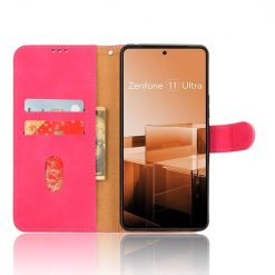 Peňaženkové puzdro Solid ružové – Asus Zenfone 11 Ultra | Lacné Kryty Lacné Kryty | Peňaženkové puzdro Solid ružové – Asus Zenfone 11 Ultra | Lacné Kryty