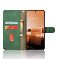 Peňaženkové puzdro Solid zelené – Asus Zenfone 11 Ultra | Lacné Kryty Lacné Kryty | Peňaženkové puzdro Solid zelené – Asus Zenfone 11 Ultra | Lacné Kryty