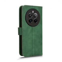 Lacné Kryty | Peňaženkové puzdro Solid zelené – Realme 12 Pro 5G / 12 Pro+ | Lacné Kryty