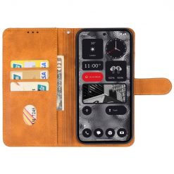 Lacné Kryty | Peňaženkové puzdro Splendid case hnedé – Nothing Phone (2a) / (2a) Plus | Lacné Kryty