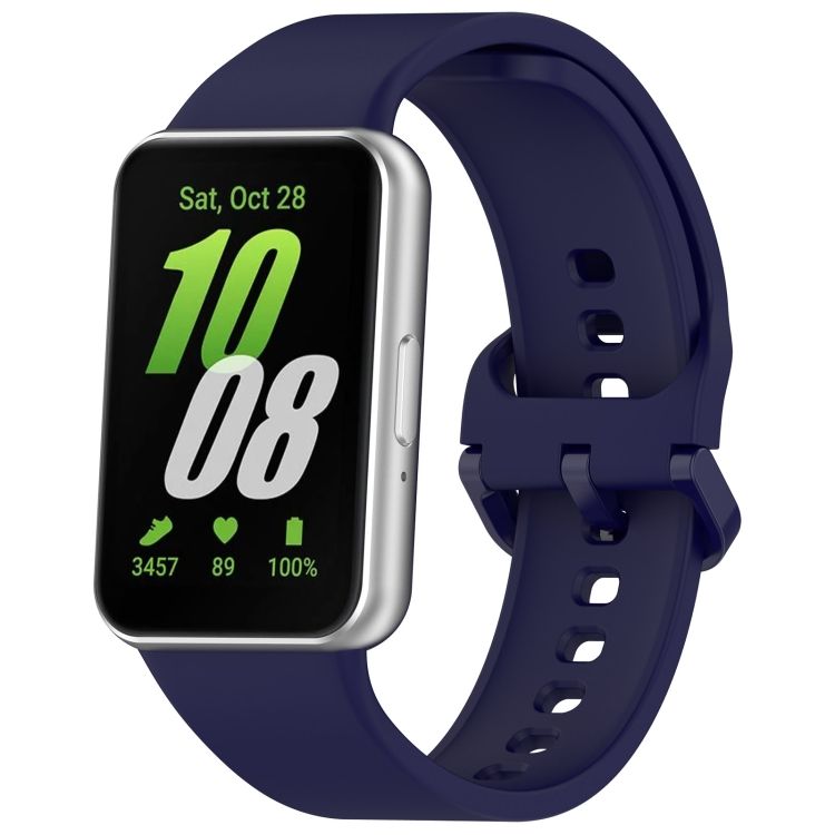 Remienok Solid Wristband tmavomodrý pre Samsung Galaxy Fit 3