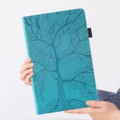 Knižkové puzdro Embossing Pattern Strom modré – Xiaomi Pad 6S Pro | Lacné Kryty Lacné Kryty | Knižkové puzdro Embossing Pattern Strom modré – Xiaomi Pad 6S Pro | Lacné Kryty