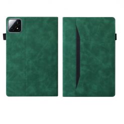 Lacné Kryty | Knižkové puzdro Slot case zelené – Xiaomi Pad 6S Pro | Lacné Kryty
