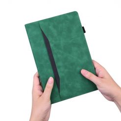 Lacné Kryty | Knižkové puzdro Slot case zelené – Xiaomi Pad 6S Pro | Lacné Kryty