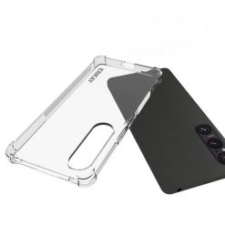 Lacné Kryty | Ochranný kryt Enkay Shockproof Slim case transparentný – Sony Xperia 1 VI | Lacné Kryty