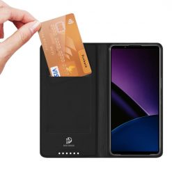 Lacné Kryty | Peňaženkové puzdro Dux Ducis Skin Pro čierne – Sony Xperia 1 VI | Lacné Kryty