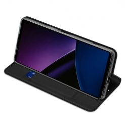 Lacné Kryty | Peňaženkové puzdro Dux Ducis Skin Pro čierne – Sony Xperia 1 VI | Lacné Kryty