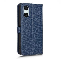 Peňaženkové puzdro Honeycomb Dot Texture Case modré – Sony Xperia 10 VI | Lacné Kryty Lacné Kryty | Peňaženkové puzdro Honeycomb Dot Texture Case modré – Sony Xperia 10 VI | Lacné Kryty