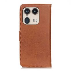 Lacné Kryty | Peňaženkové puzdro Khazneh wallet case hnedé – Motorola Edge 50 Ultra | Lacné Kryty