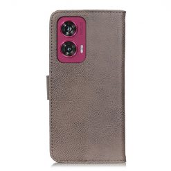 Lacné Kryty | Peňaženkové puzdro Khazneh wallet case sivé – Motorola Edge 50 Fusion | Lacné Kryty