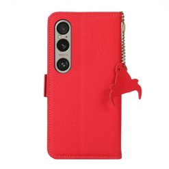 Lacné Kryty | Peňaženkové puzdro RFID Leather case červené – Sony Xperia 1 VI | Lacné Kryty