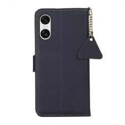 Lacné Kryty | Peňaženkové puzdro RFID Leather case modré – Sony Xperia 10 VI | Lacné Kryty