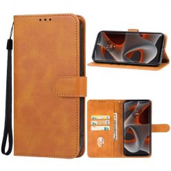 Lacné Kryty | Peňaženkové puzdro Splendid case hnedé – Motorola Edge 50 Pro | Lacné Kryty