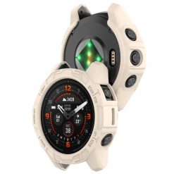 Lacné Kryty | Puzdro Gear case béžové pre Garmin Epix Pro 51mm / Fenix 7X / Fenix 7X Pro | Lacné Kryty
