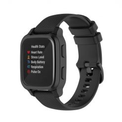 Lacné Kryty | Puzdro Soft Case čierne pre Garmin Venu Sq / Venu Sq2 | Lacné Kryty