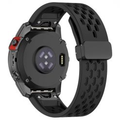 Lacné Kryty | Remienok Safe Wristband čierny pre Garmin Fenix 7X Pro | Lacné Kryty