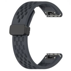 Remienok Safe Wristband tmavosivý pre Garmin Epix Pro 51mm | Lacné Kryty Lacné Kryty | Remienok Safe Wristband tmavosivý pre Garmin Epix Pro 51mm | Lacné Kryty