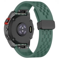 Remienok Safe Wristband zelený pre Garmin Fenix 7X Pro | Lacné Kryty Lacné Kryty | Remienok Safe Wristband zelený pre Garmin Fenix 7X Pro | Lacné Kryty