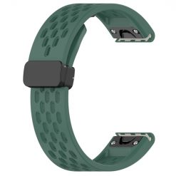 Remienok Safe Wristband zelený pre Garmin Fenix 7X Pro | Lacné Kryty Lacné Kryty | Remienok Safe Wristband zelený pre Garmin Fenix 7X Pro | Lacné Kryty