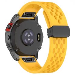 Lacné Kryty | Remienok Safe Wristband žltý pre Garmin Epix Pro 51mm | Lacné Kryty