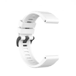 Lacné Kryty | Remienok Solid Wristband biely pre Garmin Fenix 7X (26mm) | Lacné Kryty