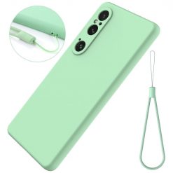 Lacné Kryty | Zadný kryt Candy Case zelený – Sony Xperia 1 VI | Lacné Kryty