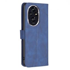 Lacné Kryty | Knižkové puzdro Rhombus modré – Honor 200 | Lacné Kryty