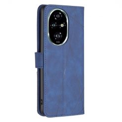 Knižkové puzdro Rhombus modré – Honor 200 Pro | Lacné Kryty Lacné Kryty | Knižkové puzdro Rhombus modré – Honor 200 Pro | Lacné Kryty