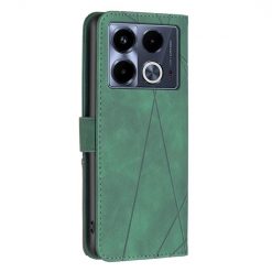 Knižkové puzdro Rhombus zelené – Infinix Note 40 | Lacné Kryty Lacné Kryty | Knižkové puzdro Rhombus zelené – Infinix Note 40 | Lacné Kryty