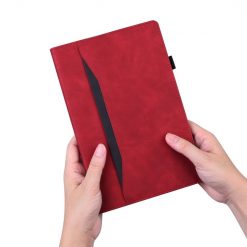 Knižkové puzdro Slot case červené – Xiaomi Redmi Pad Pro | Lacné Kryty Lacné Kryty | Knižkové puzdro Slot case červené – Xiaomi Redmi Pad Pro | Lacné Kryty