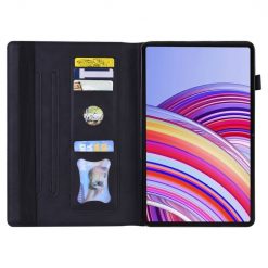 Lacné Kryty | Knižkové puzdro Slot case čierne – Xiaomi Redmi Pad Pro | Lacné Kryty