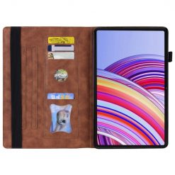 Knižkové puzdro Slot case hnedé – Xiaomi Redmi Pad Pro | Lacné Kryty Lacné Kryty | Knižkové puzdro Slot case hnedé – Xiaomi Redmi Pad Pro | Lacné Kryty