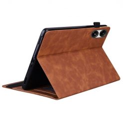 Knižkové puzdro Slot case hnedé – Xiaomi Redmi Pad Pro | Lacné Kryty Lacné Kryty | Knižkové puzdro Slot case hnedé – Xiaomi Redmi Pad Pro | Lacné Kryty