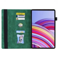 Lacné Kryty | Knižkové puzdro Slot case zelené – Xiaomi Redmi Pad Pro | Lacné Kryty