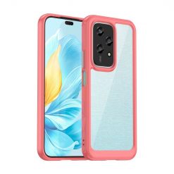 Ochranný Kryt Colorful Acrylic Case červený – Honor 200 Lite