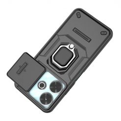 Lacné Kryty | Odolný kryt CamCover Armor čierny – Xiaomi Redmi 13 | Lacné Kryty