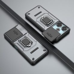 Lacné Kryty | Odolný kryt CamCover Armor sivý – Xiaomi Redmi 13 | Lacné Kryty
