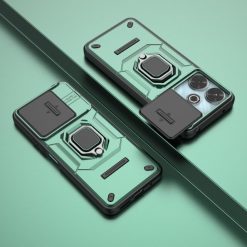 Odolný kryt CamCover Armor zelený – Xiaomi Redmi 13 | Lacné Kryty Lacné Kryty | Odolný kryt CamCover Armor zelený – Xiaomi Redmi 13 | Lacné Kryty
