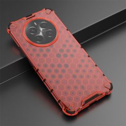 Odolný kryt Honeycomb Armor červený – Realme 12+ (12 Plus) | Lacné Kryty Lacné Kryty | Odolný kryt Honeycomb Armor červený – Realme 12+ (12 Plus) | Lacné Kryty