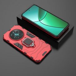 Lacné Kryty | Odolný kryt Ring Armor červený – Realme 12+ (Realme 12 Plus) | Lacné Kryty