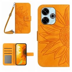 Peňaženkové puzdro Embossing Pattern Kvet case žlté – Xiaomi Redmi 13 | Lacné Kryty Lacné Kryty | Peňaženkové puzdro Embossing Pattern Kvet case žlté – Xiaomi Redmi 13 | Lacné Kryty
