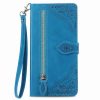 Peňaženkové puzdro Embossing Pattern Leaf case fialové – T Phone 2 Pro | Lacné Kryty Lacné Kryty | Peňaženkové puzdro Embossing Pattern Leaf case fialové – T Phone 2 Pro | Lacné Kryty
